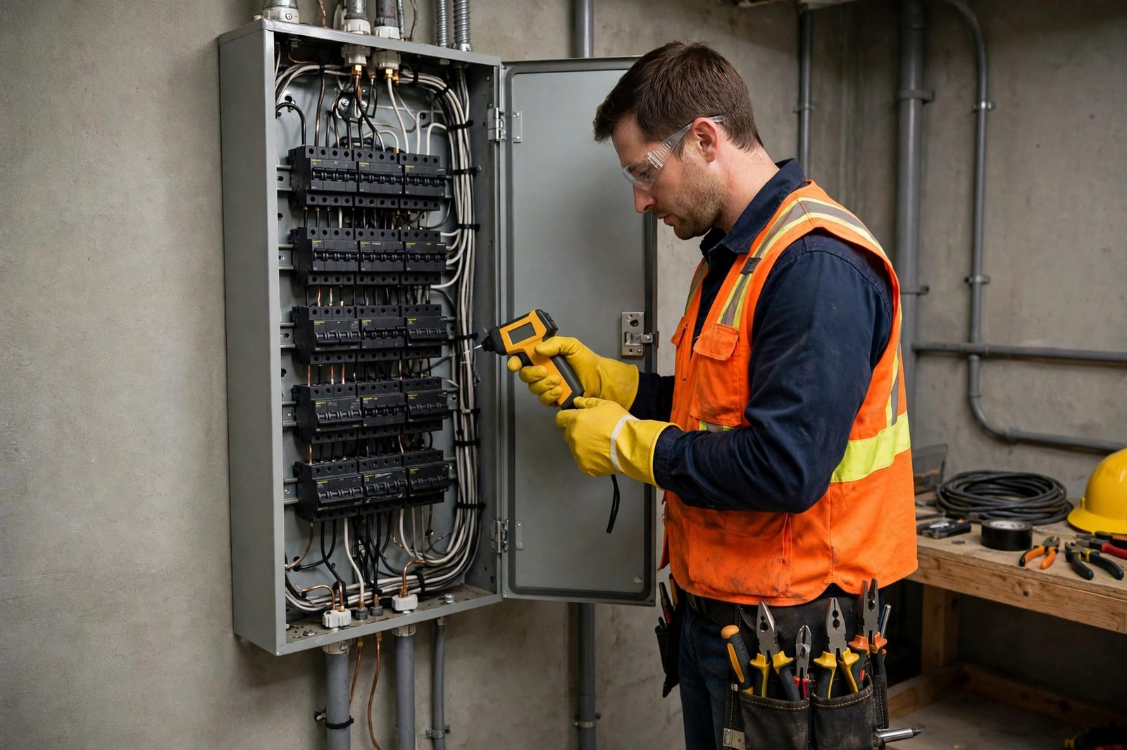 Prime Home Solutions technician at work in Dubai