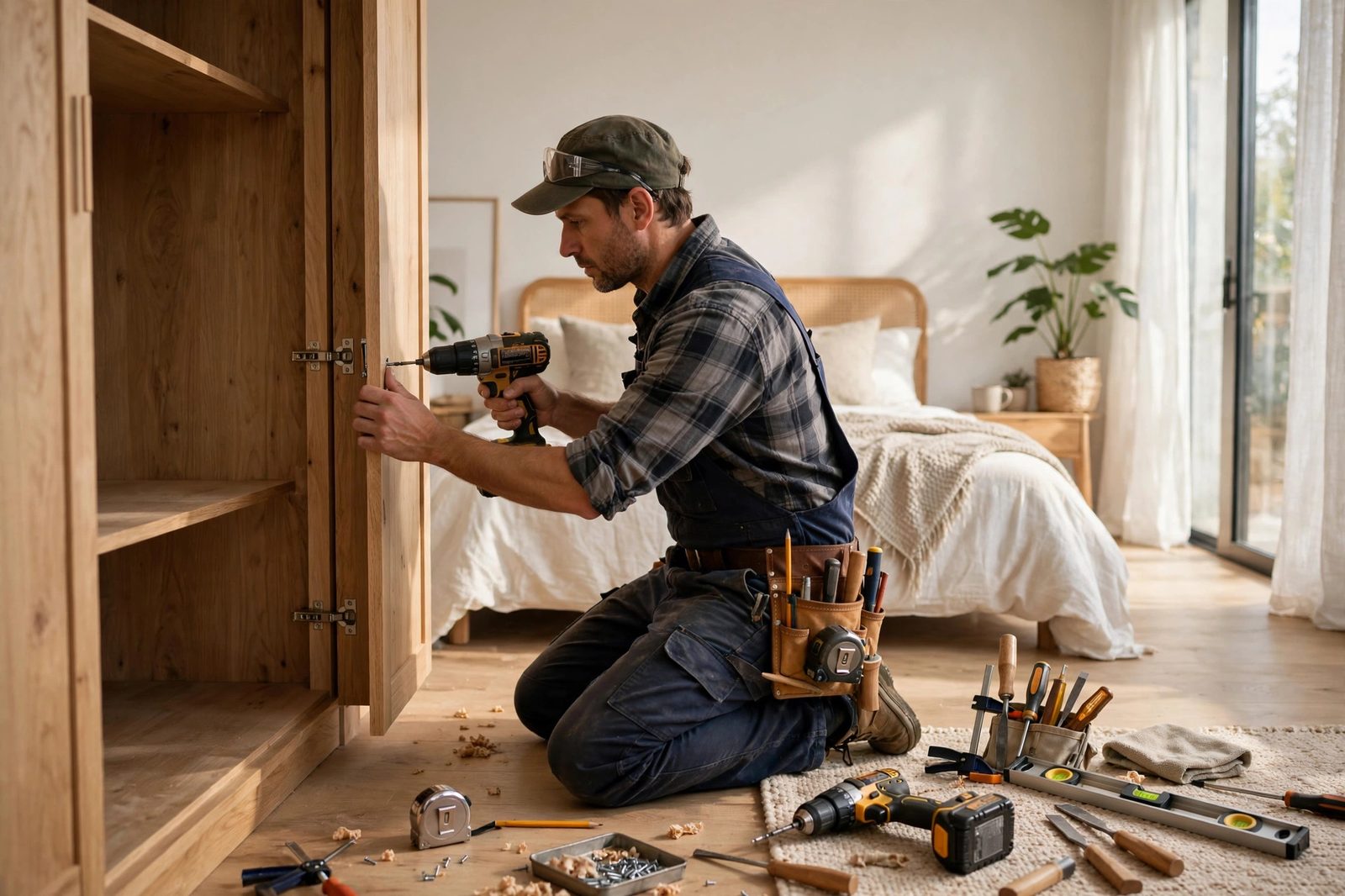 Wood carpentry and furniture assembly in Dubai